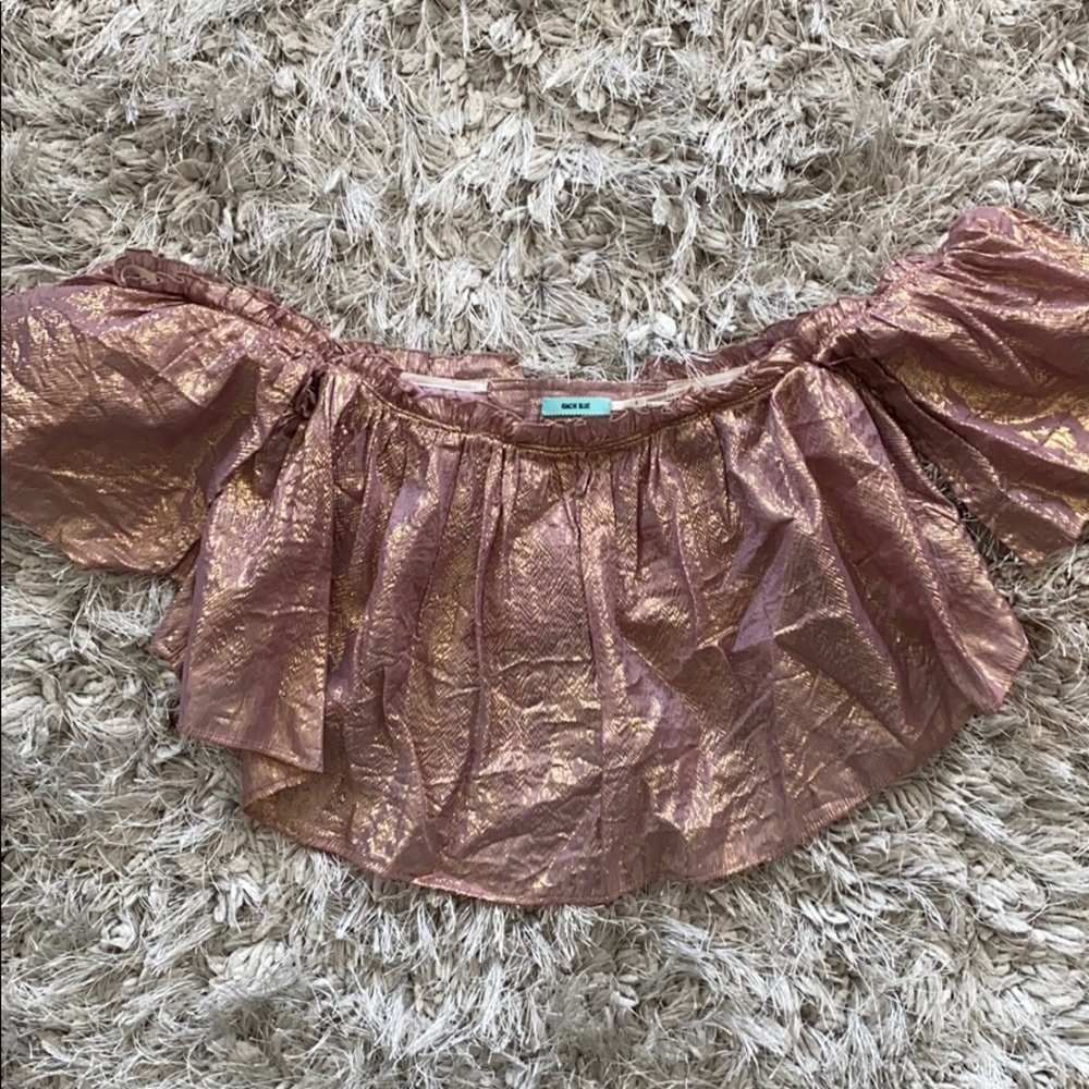 Cropped Dressy Top